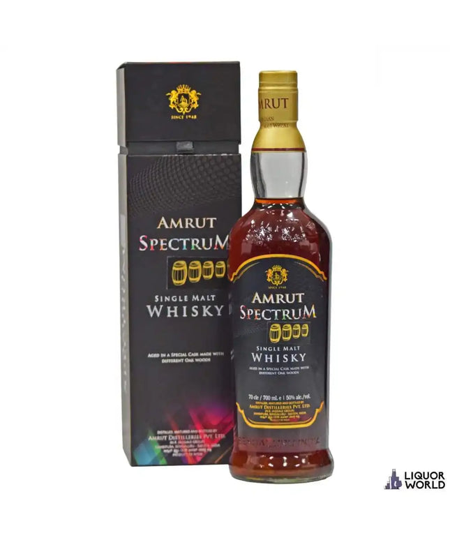 Amrut Spectrum Indian Single Malt Whisky 700ml - Liquorworld