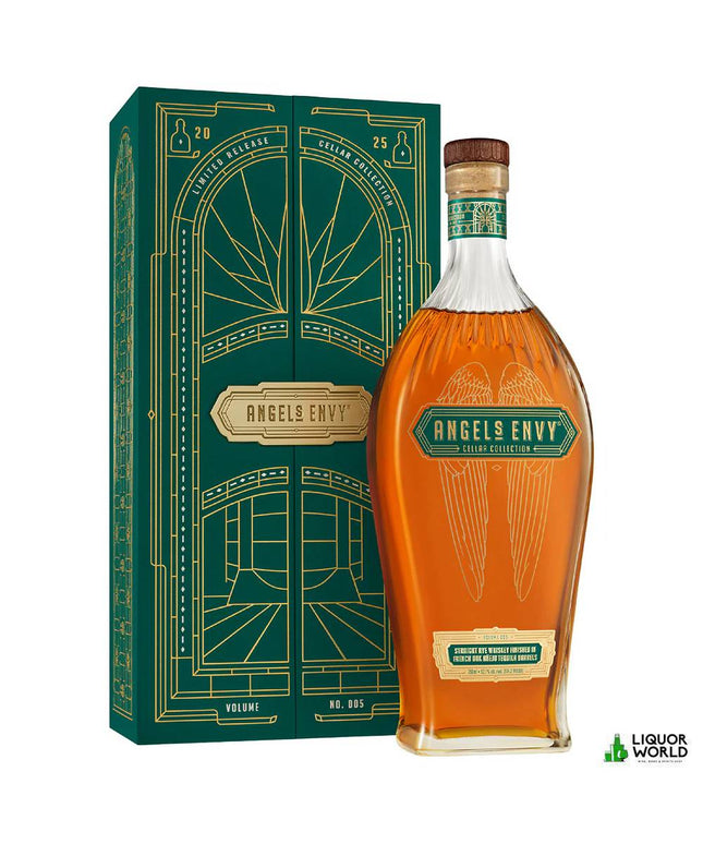 Angel's Envy Cellar Collection 2025 Vol. 5 French Oak Extra Anejo Tequila Finish Straight Rye Whiskey 750mL - Liquorworld