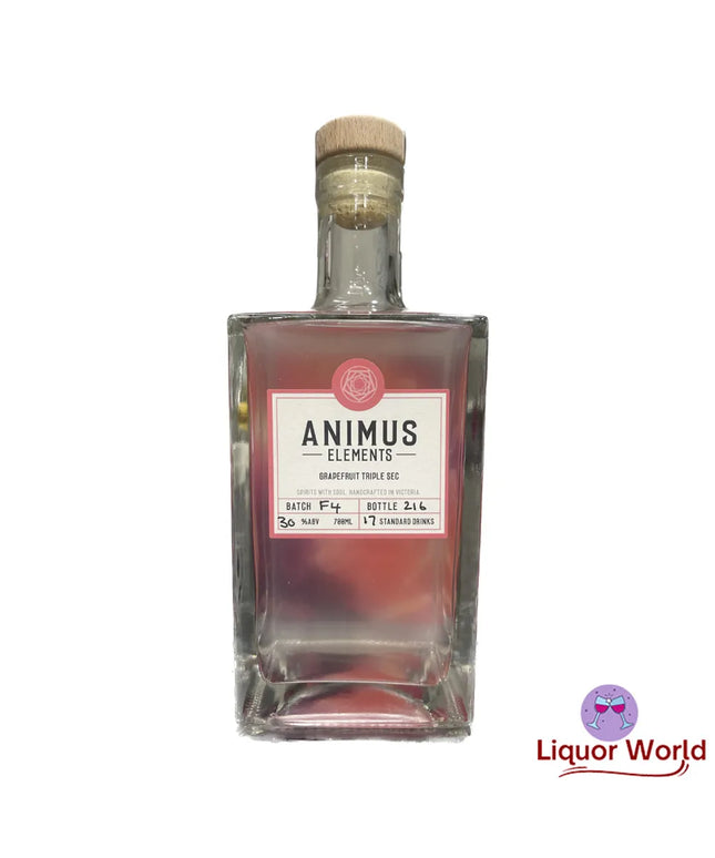 Animus Grapefruit Triple Sec 700ml - Liquorworld