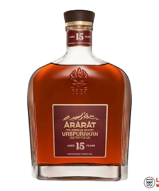 Ararat Vaspurakan 15 Year Old Brandy 700ml - Liquorworld