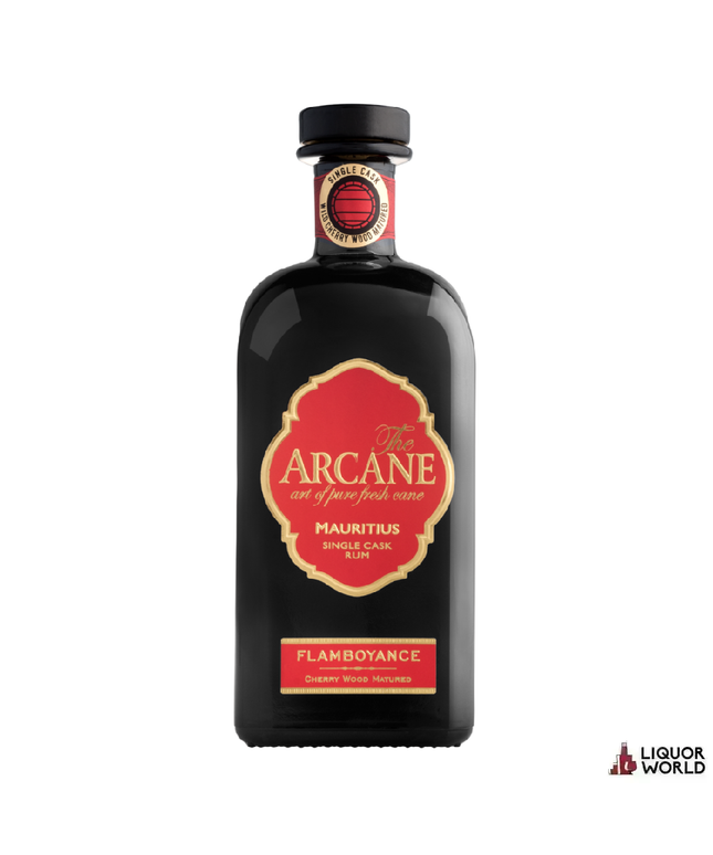 Arcane Flamboyance 1-3 Year Old Cherry Cask Finish Rum 700ml - Liquorworld