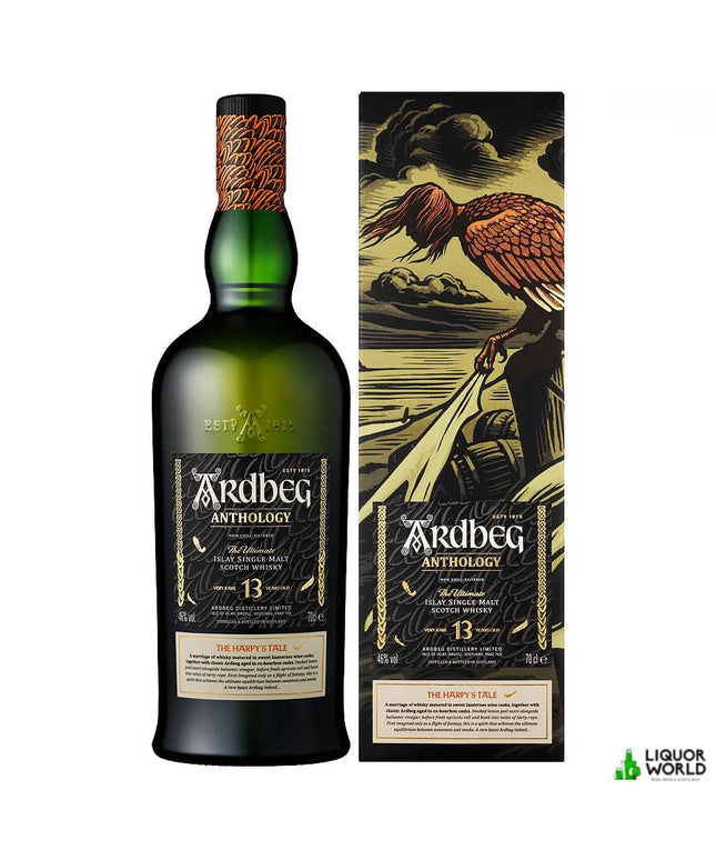 Ardbeg 13 Year Old 'The Harpy's Tale' Anthology Limited Edition Single Malt Scotch Whisky 700mL - Liquorworld