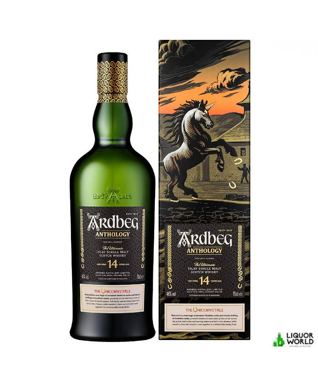 Ardbeg 14 Year Old 'The Unicorn's Tale' Anthology Limited Edition Single Malt Scotch Whisky 700mL - Liquorworld