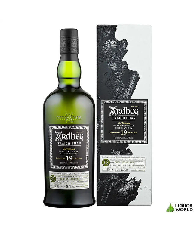 Ardbeg 19 Year Old Traigh Bhan Batch #1 Limited Edition Single Malt Scotch Whisky 700mL - Liquorworld