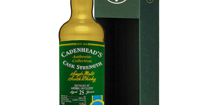 Ardbeg 25 Year Old 1993 Cadenhead's Authentic Cask Strength Single Malt Scotch Whisky 700mL - Liquorworld