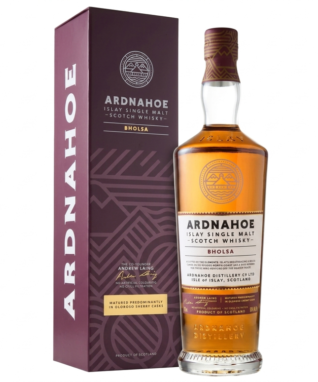 Ardnahoe Bholsa Oloroso Sherry Cask Islay Single Malt Scotch Whisky 700mL