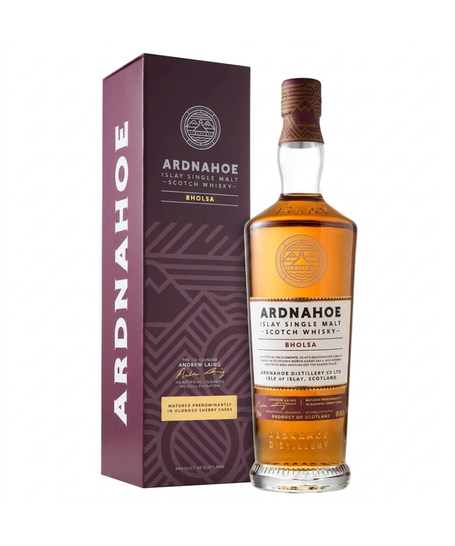 Ardnahoe Bholsa Oloroso Sherry Cask Islay Single Malt Scotch Whisky 700mL