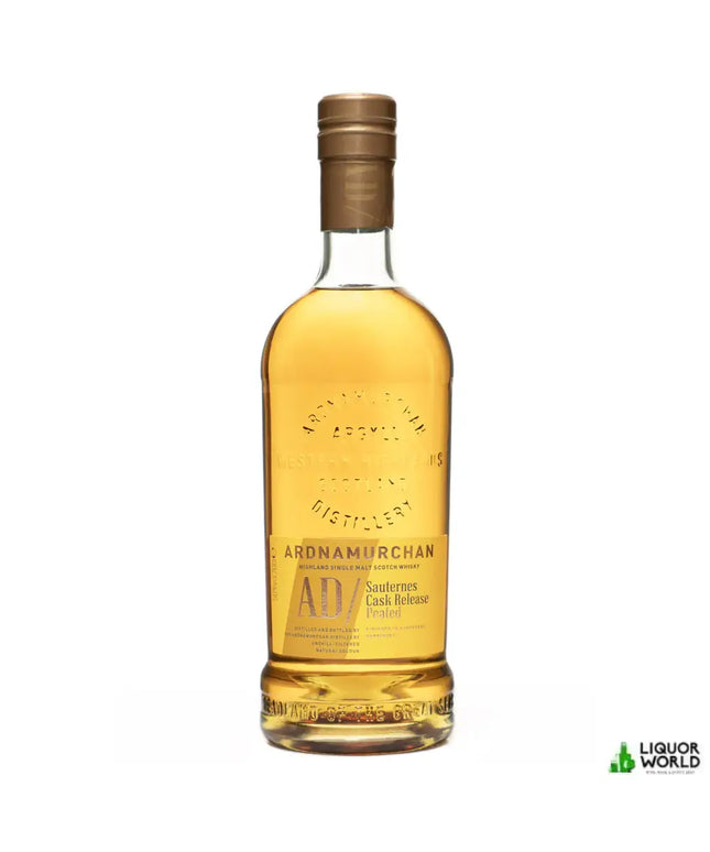 Ardnamurchan AD/ Sauternes Cask Release Peated Highland Single Malt Scotch Whisky 700mL