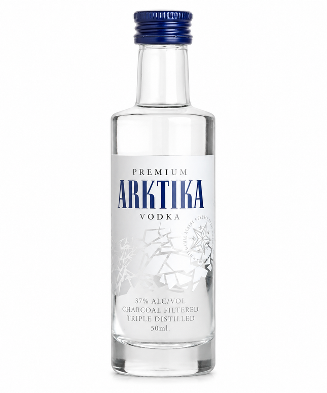 Arktika Vodka Classic Mini 50ml (Unit=Sleeve of 12)