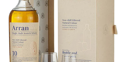 Arran 10 Year Old + 2 Glasses Gift Pack Single Malt Scotch Whisky 700mL - Liquorworld