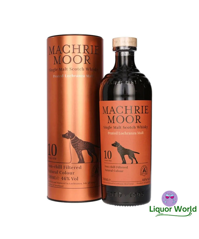 Arran 10 Year Old Machrie Moor Peated Single Malt Scotch Whisky 700mL - Liquorworld