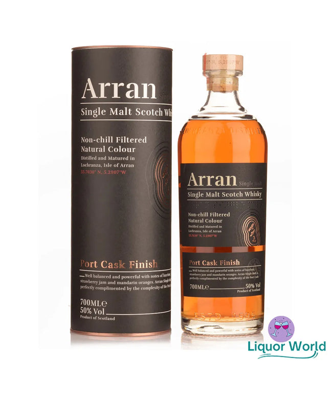 Arran Port Cask Cask Finish Single Malt Scotch Whisky 700ml