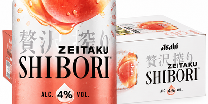 Asahi Zeitaku Shibori Vodka & Sparkling Soda Peach Flavour 24 x 330mL Cans