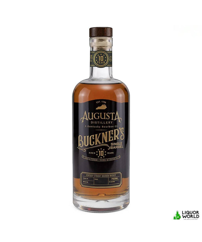 Augusta Distillery Buckner’s 10 Year Old Single Barrel 60.9% Cask Strength Kentucky Straight Bourbon Whiskey 750mL - Liquorworld