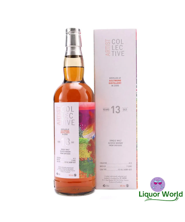 Aultmore 13 Year Old 2006 Artist Collective 3.0 Single Malt Scotch Whisky 700mL - Liquorworld