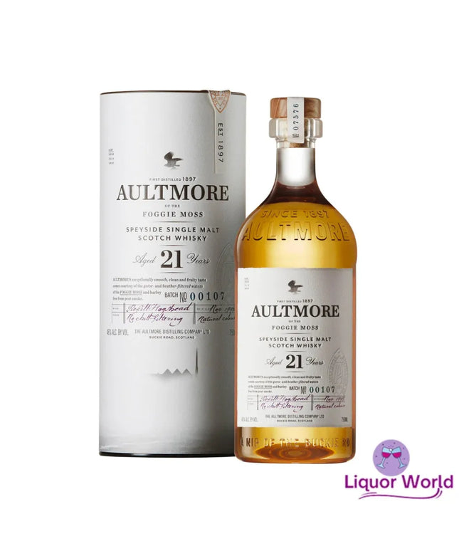 Aultmore 21 yr Single Malt Scotch Whisky 700 ml - Liquorworld