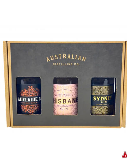 Australian Distilling Co Signature Gin Gift Pack 200ml - Liquorworld