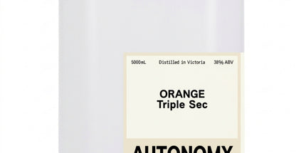 Autonomy Australian Orange Triple Sec Liqueur 5lt