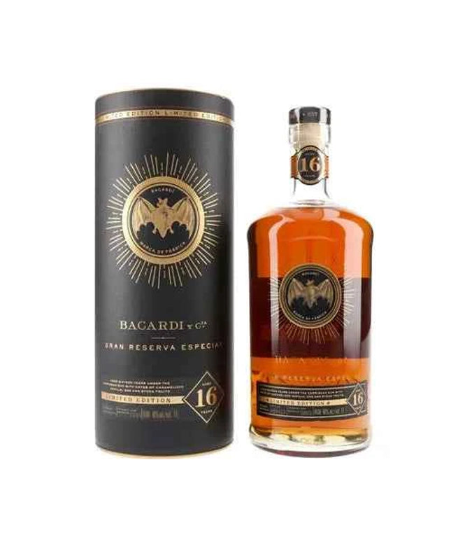 Bacardi 16 Year Old Gran Reserva Especial Limited Edition Rum 1L