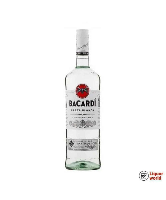 Bacardi Carta Blanca White Rum 1L