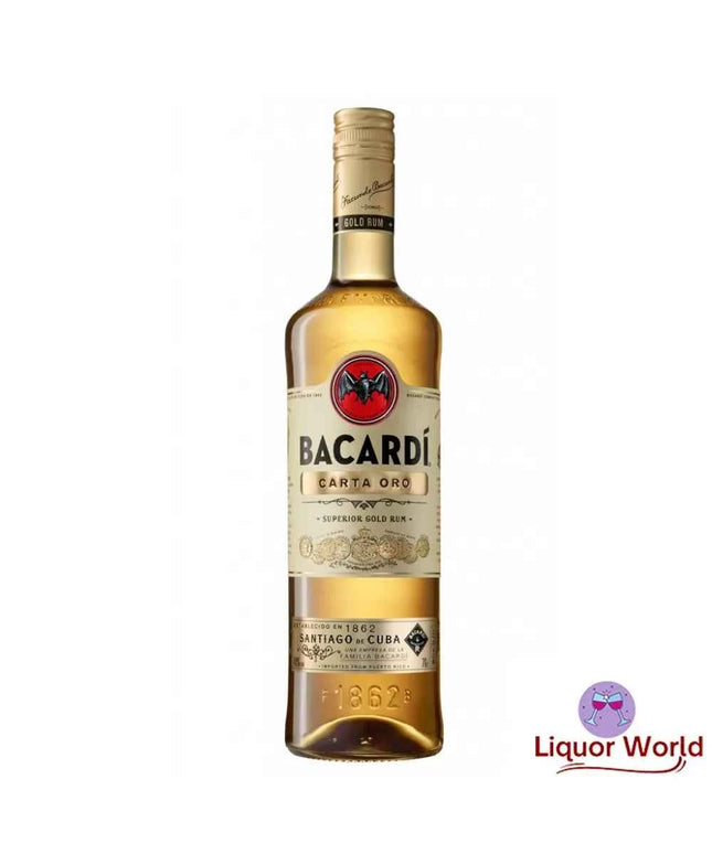 Bacardi Carta Oro Superior Gold Rum 700mL