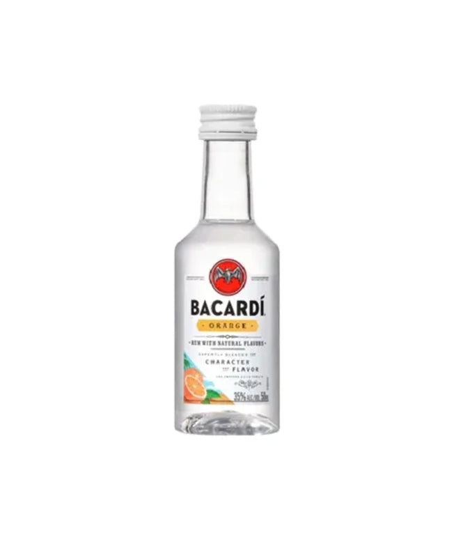 Bacardi Orange Flavoured Rum Miniature 50mL - Liquorworld