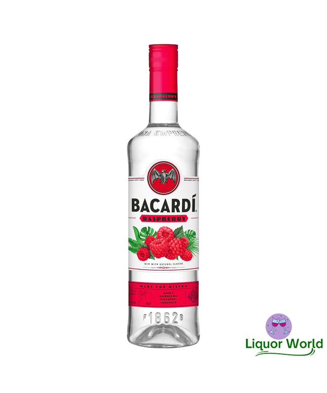 Bacardi Razz Raspberry Flavoured Rum 700mL - Liquorworld