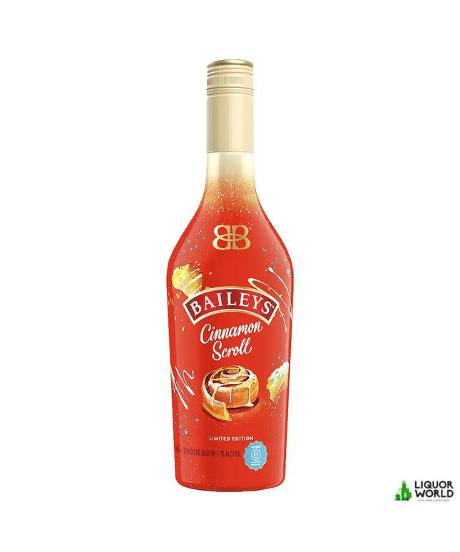 Baileys Cinnamon Scroll Limited Edition Irish Cream Liqueur 700mL - Liquorworld