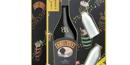 Baileys Original Irish Cream Liqueur Milk Glass Gift Pack 700ml