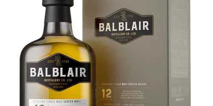 Balblair 12 Years Old Single Malt Scotch Whisky 700mL
