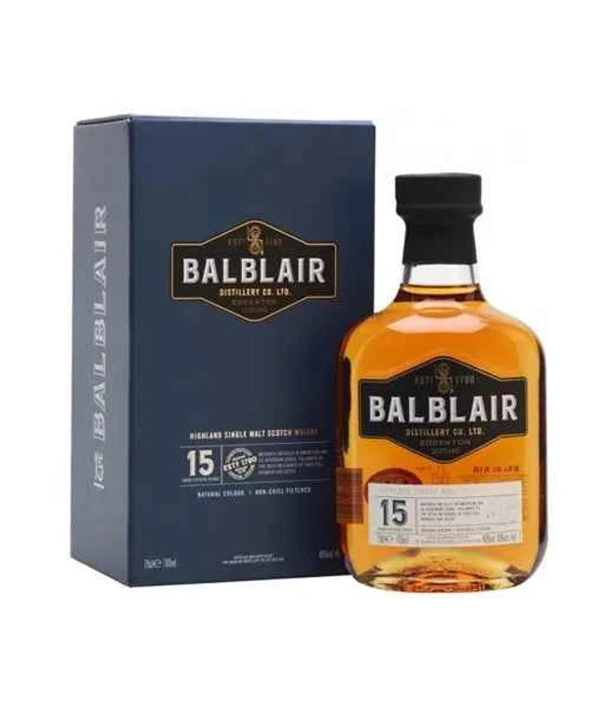 Balblair 15 Years Old Single Malt Scotch Whisky 700mL