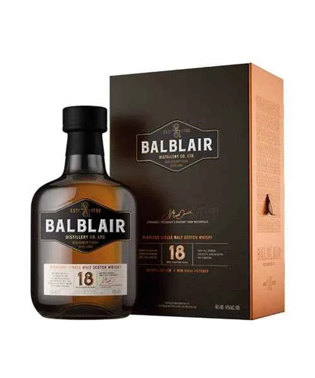 Balblair 18 Years Old Single Malt Scotch Whisky 700ml