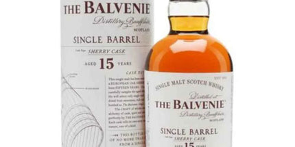 Balvenie 15 Year Old  Single Barrel Sherry Cask Scotch Whisky 700mL