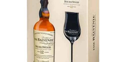 Balvenie Doublewood 12 Year Old + 1 Glass Gift Pack Single Malt Scotch Whisky 700ml