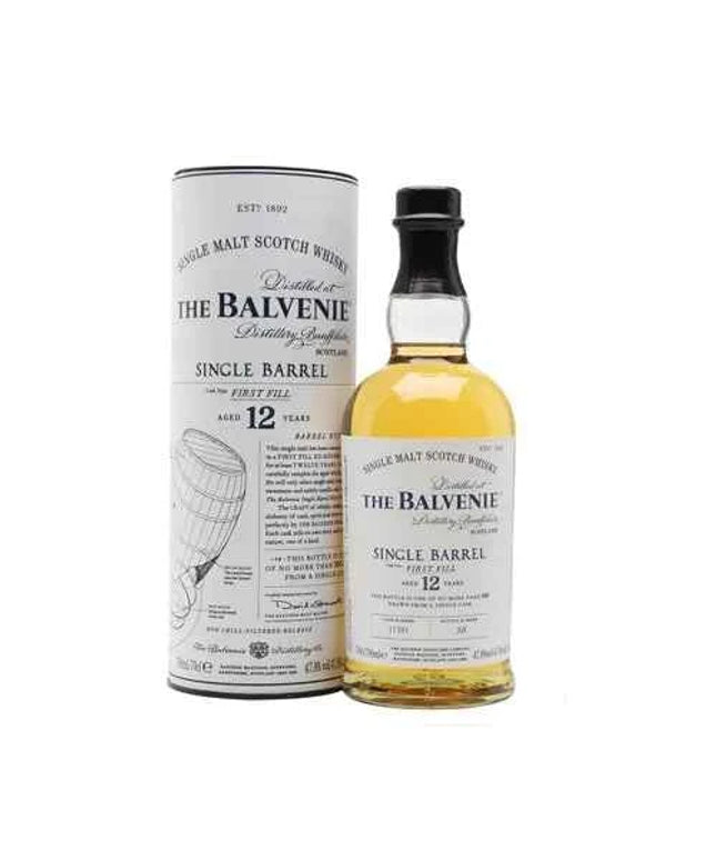 Balvenie Single Barrel 12 Year Old Single Malt Scotch Whisky 700ml