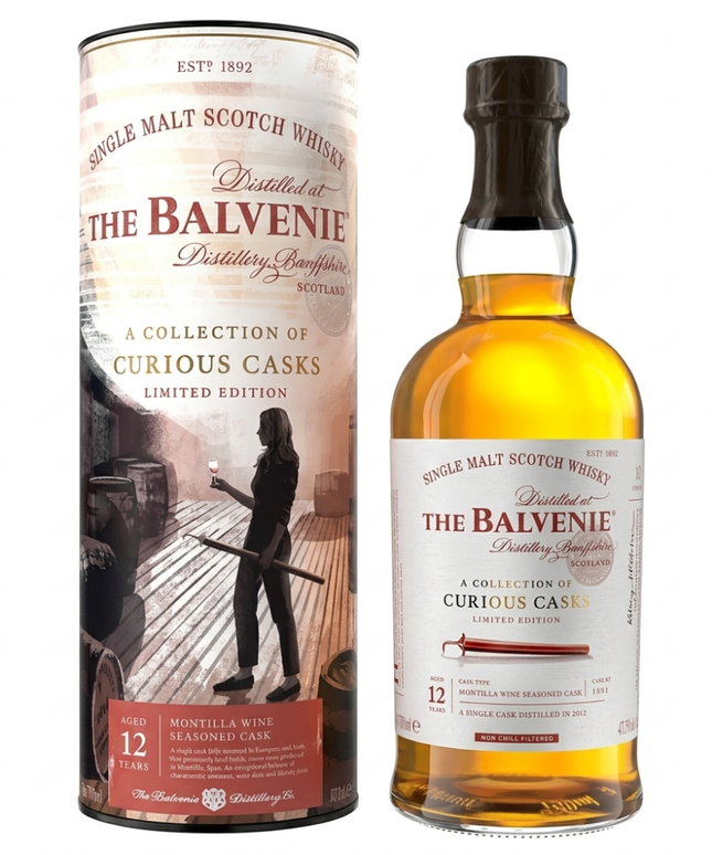 Balvenie 12 Year Old Montilla Wine Cask Finish Single Malt Scotch Whisky 700mL