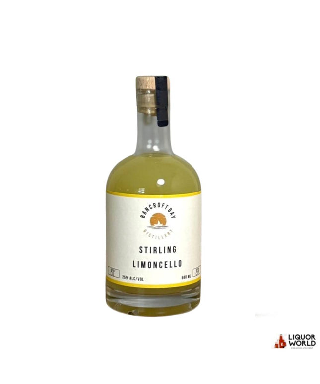 Bancroft Bay Distillery Stirling Limoncello Liqueur 500ml - Liquorworld