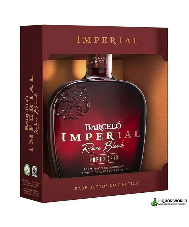 Barcelo Imperial Rare Blends Collection Maple, Mizunara & Porto Cask Finish Dominican Republic Rum 3 x 750mL