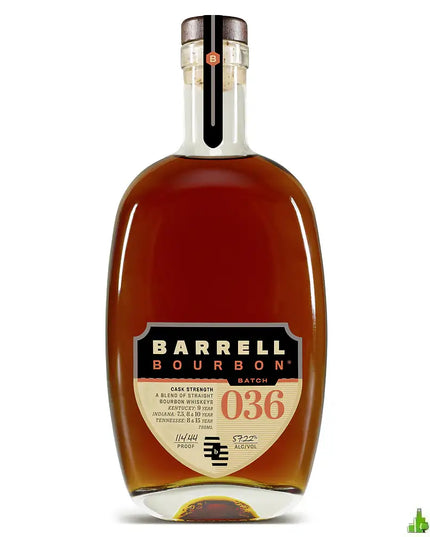 Barrell Batch 036 Cask Strength Blended Straight Bourbon Whiskey 750mL