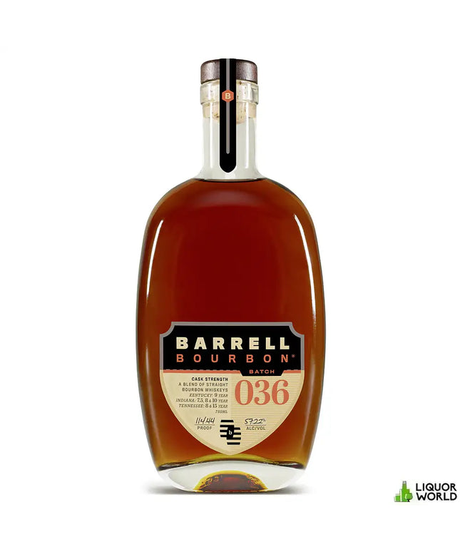 Barrell Batch 036 Cask Strength Blended Straight Bourbon Whiskey 750mL