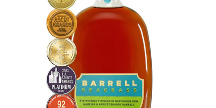 Barrell Seagrass Martinique Rhum, Madeira & Apricot Brandy Finish Blended Rye Whiskey 750mL