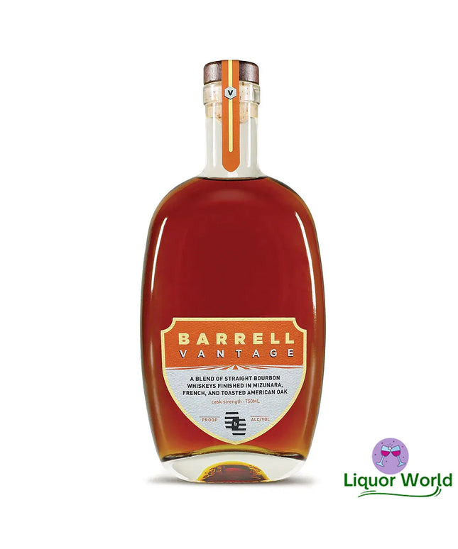 Barrell Vantage Mizunara, French & Toasted American Oak Finish Blended Bourbon Whiskey 750mL - Liquorworld