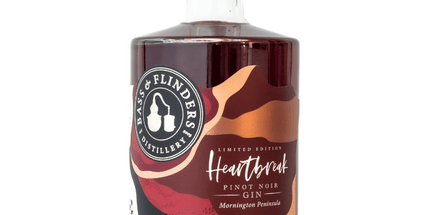 Bass & Flinders Heartbreak Pinot Noir Gin 700ml - Liquorworld