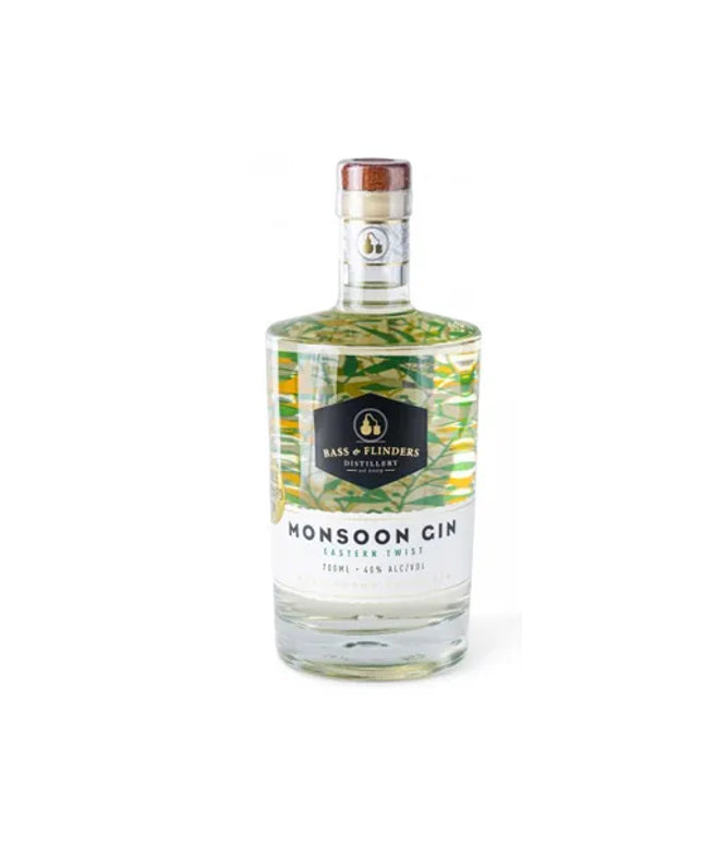 Bass & Flinders Monsoon Gin Eastern Twist 700ml - Liquorworld