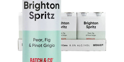 Batch & Co Brighton Spritz 8% Pear Fig & Pinot Grigio 24 x 250mL Cans - Liquorworld