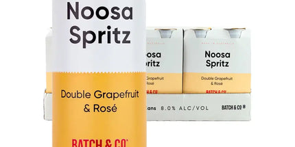 Batch & Co Noosa Spritz 8% Double Grapefruit & Rose 24 x 250mL Cans - Liquorworld