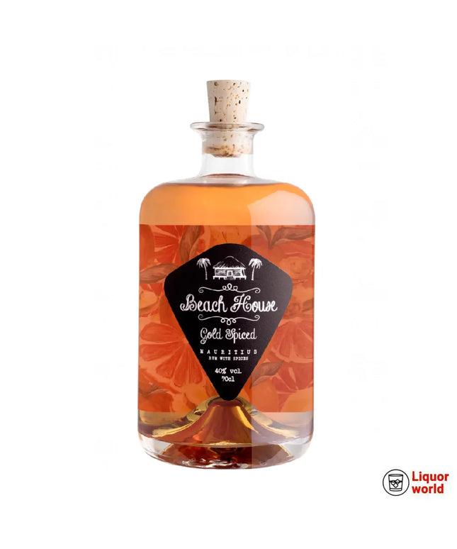 Beach House Gold Spiced Rum (Ginger, Grapefruit, Blood Orange) 700ml - Liquorworld