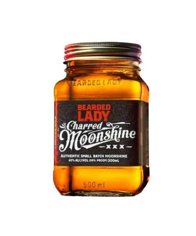 Bearded Lady Small Batch Charred Moonshine 500ml