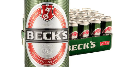 Becks Lager Imported Beer Case 24 x 500mL Cans