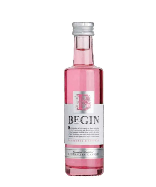 Begin Gin Pink Miniature 12 x 50ml - Liquorworld